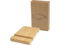 Подставка для телефона и планшета бамбуковая Bubup