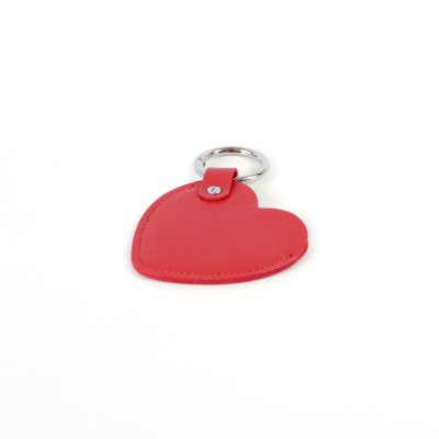 Зеркало карманное "Valentine" в чехле, красное (красный)