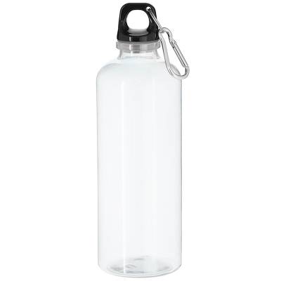 Бутылка пластиковая для воды Clipster, белый