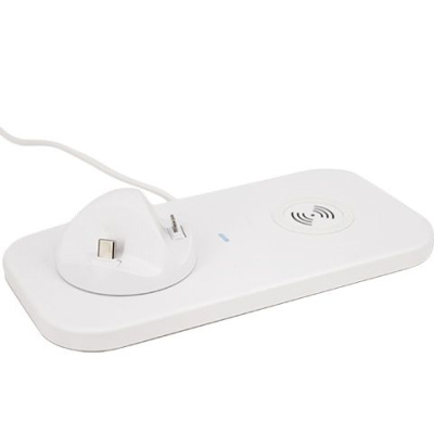 Беспроводное зарядное устройство Odrie (белый) Беспроводное зарядное устройство Odrie (белый)