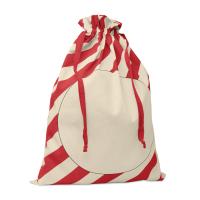 Large Santa cotton bag