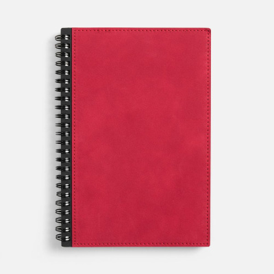 Ежедневник Notera Maxi, недатированный, красный