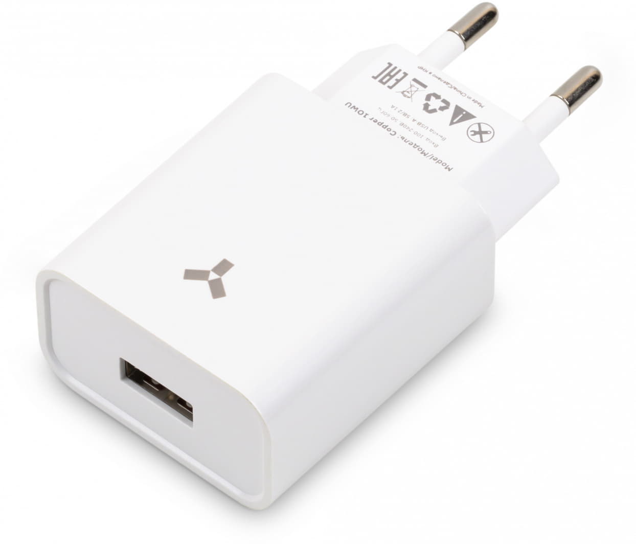 Адаптер сетевой ACCESSTYLE COPPER 10W, белый Адаптер сетевой ACCESSTYLE COPPER 10W, белый