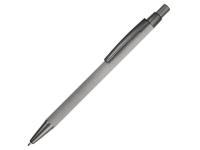 Ручка шариковая Stone Soft Touch Requis, металлическая, софт тач темно-серая