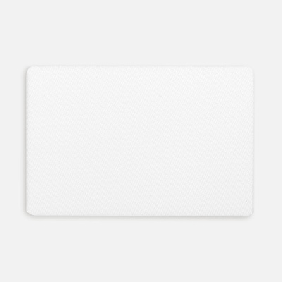 Наклейка тканевая Lunga, L, белая