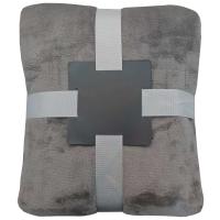 Плед FLANNEL, серый