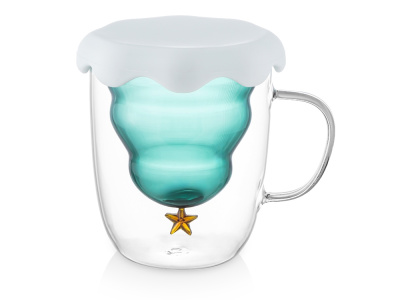 Кружка с двойными стенками с елочкой внутри Winter Wonderland