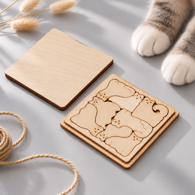 Деревянная головоломка Catgram