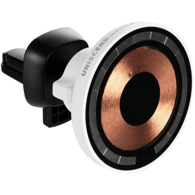 Держатель для смартфона Cooper Auto Wireless с беспроводной зарядкой, белый Держатель для смартфона Cooper Auto Wireless с беспроводной зарядкой, белый