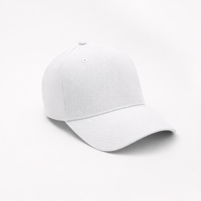 Бейсболка Фит (Fit), 5 клиньев, белый