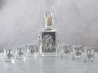 Набор со штофом Металлурги