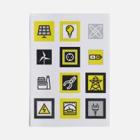 Стикерпак бумажный Industry