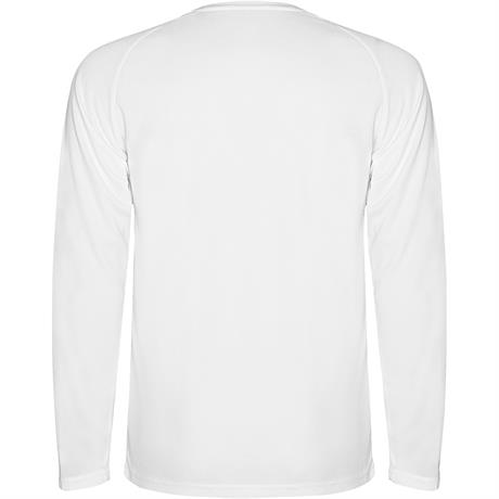 Спортивная футболка MONTECARLO L/S мужская, БЕЛЫЙ S