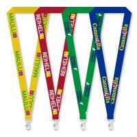 Лента для бейджа с печатью TermoPrint Double на заказ