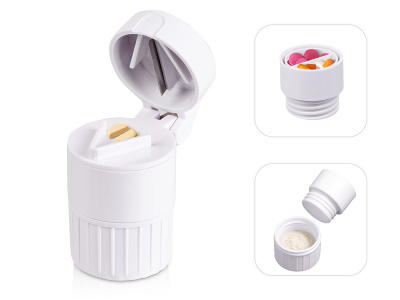 Футляр для мелочей с измельчителем Avicenna, белый