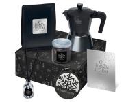 Подарочный набор Re:Vive с гейзерной кофеваркой, кофе и диффузором