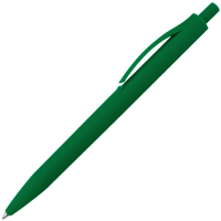 Ручка шариковая IGLA SOFT, пластиковая, софт-тач, зеленая 7732 С