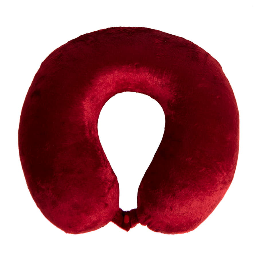 Подушка дорожная  "SOFT"; memory foam, микрофибра,серый Подушка дорожная  "SOFT"; memory foam, микрофибра,серый