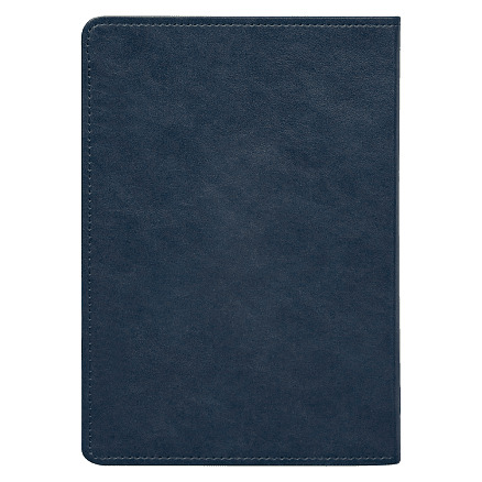 Ежедневник Urban Elegiya Ausone A5, темно-синий с золотистым, недатированный, в полугибкой обложке