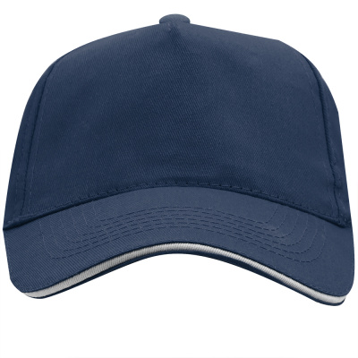 Бейсболка 5-панельная ERIS, Морской синий