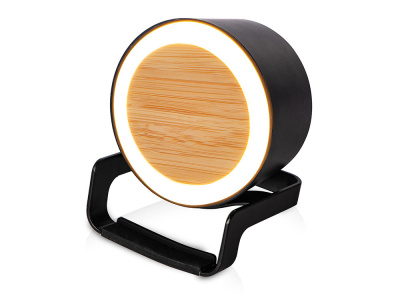 Портативная колонка c функцией беспроводной зарядки Eclipse, 5 Вт / 10 Вт Портативная колонка c функцией беспроводной зарядки Eclipse, 5 Вт / 10 Вт