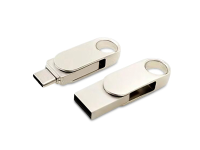 Флешка Uranium на 16 Гб, серебристый