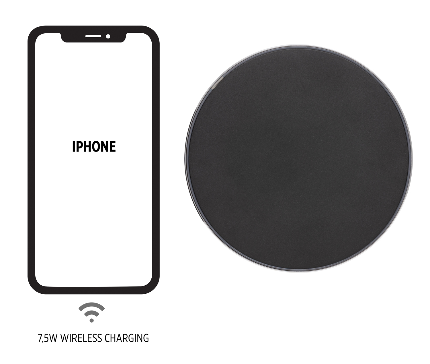 Беспроводная док-станция для быстрой зарядки, 15W Беспроводная док-станция для быстрой зарядки, 15W