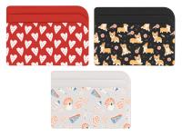 Картхолдер для 3-х карт с возможностью полноцветной печати, софт-тач