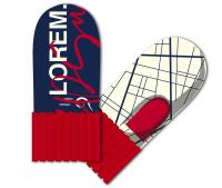 Варежки на заказ Joyful Grand