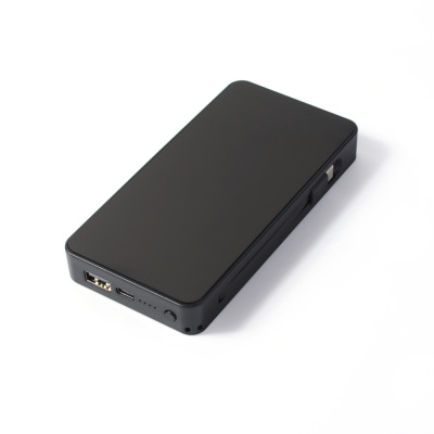 Аккумулятор с подсветкой "Scyler", 10000 Mah (черный)