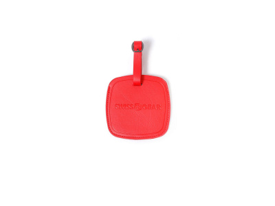Бирка для багажа SWISSGEAR, ПВХ, 10,5 x 0,4 x 10,5 см, красный Бирка для багажа SWISSGEAR, ПВХ, 10,5 x 0,4 x 10,5 см, красный