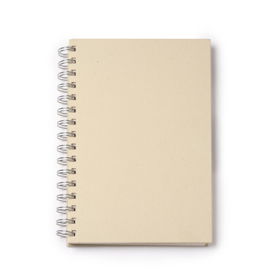 Блокнот на пружине RANIC, бежевый