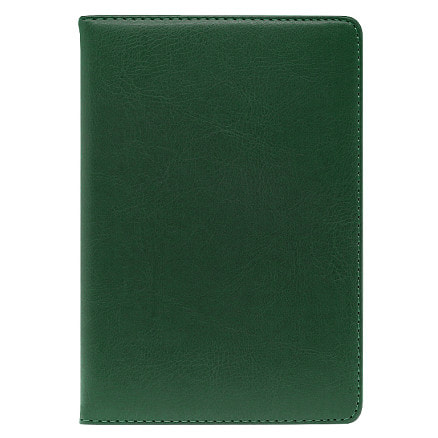 Ежедневник City Buffalo А5, зеленый, недатированный, в твердой обложке с поролоном