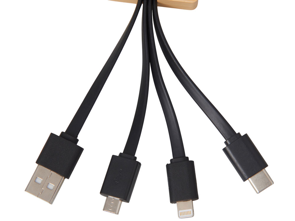 Кабель 3-в-1 с подсветкой лого Reedia S6 Кабель 3-в-1 с подсветкой лого Reedia S6