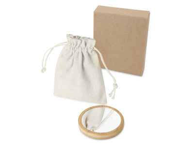 Бамбуковое зеркало Lustre - Натуральный