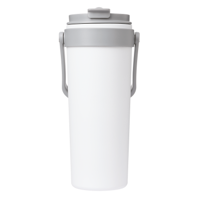 Термокружка вакуумная Solo, белая