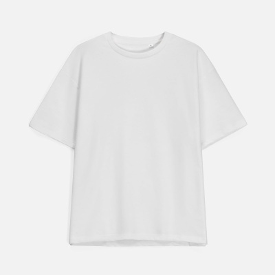 Футболка унисекс Durington, белая, размер XS/S