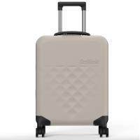 Чемодан складной Rollink Vega 360 55x40x20 см, 4 колеса, серо-бежевый