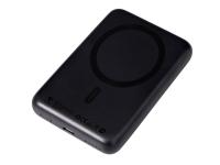 Магнитный внешний беспроводной аккумулятор Polarix, QC/PD, 10000 мАч