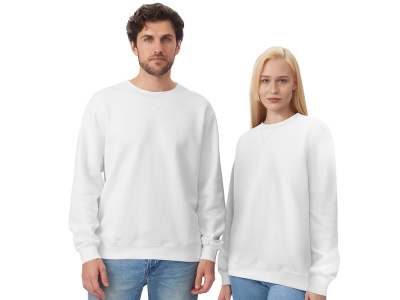Свитшот оверсайз Lisbon унисекс, белый