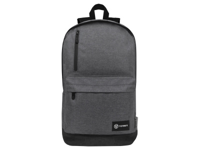 Рюкзак TORBER ГРАФФИТИ, серый, полиэстер меланж, 46 х 29 x 18 см