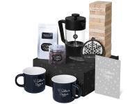 Подарочный набор Re:Together с френчпрессом, кружками и дженгой