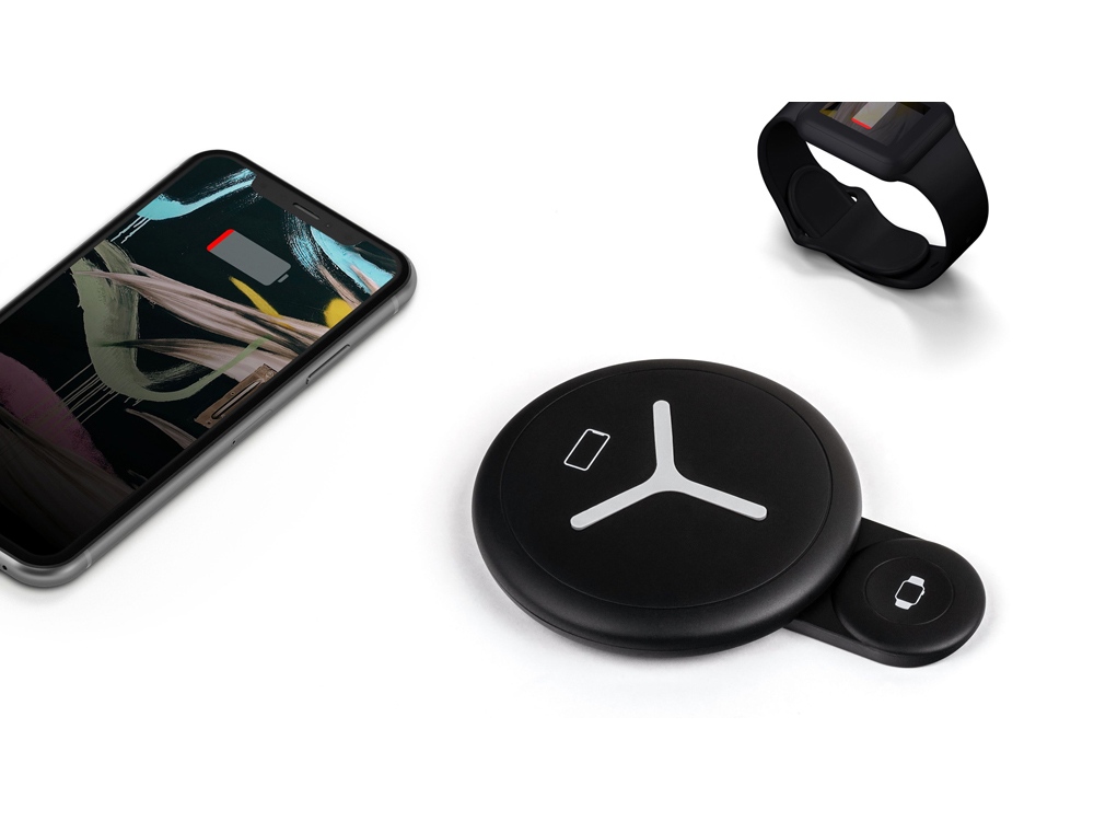 Беспроводное зарядное устройcтво NEO Qwatch для часов и смартфона Беспроводное зарядное устройcтво NEO Qwatch для часов и смартфона