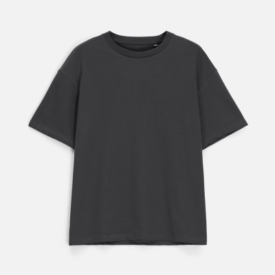 Футболка унисекс Durington, темно-серая (графит), размер XS/S