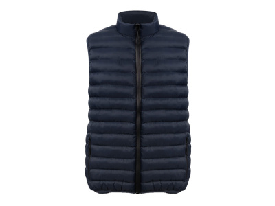 Стеганый жилет Uniqloud, темно-синий