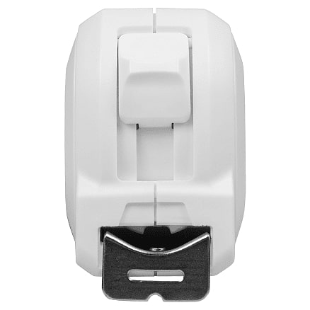 Рулетка Tools Standart, 5 метров, белая, пластиковая, с ремешком