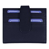 Держатель банковских карт Leather Road, тёмно-синий