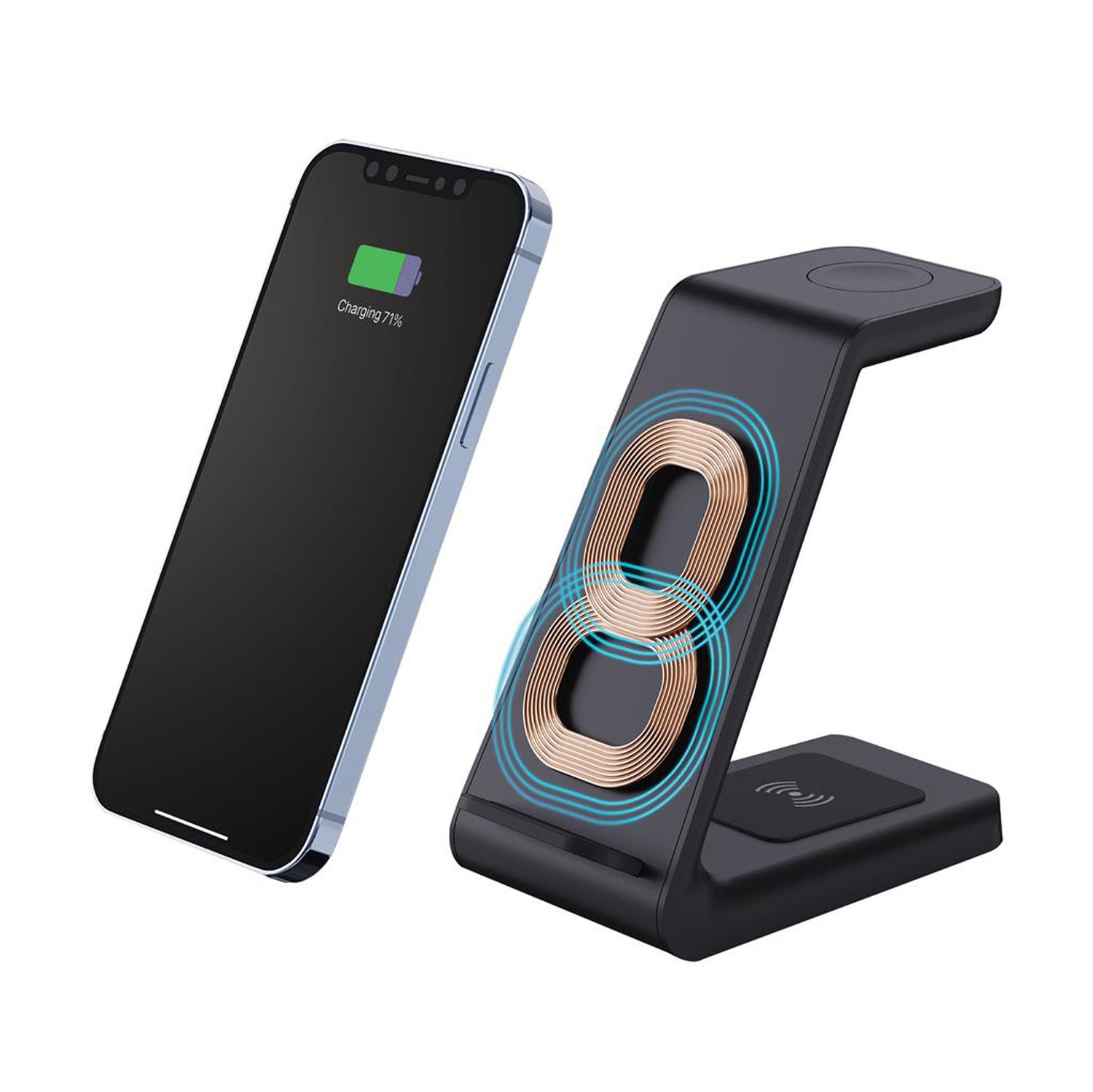 Док-станция 3-в-1 Urban Vitamin Fairfield из переработанного пластика RCS Док-станция 3-в-1 Urban Vitamin Fairfield из переработанного пластика RCS