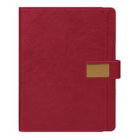 Ежедневник в суперобложке Country Alfa Mocco Business Edition B5, полутвердый, бордовый с золотом