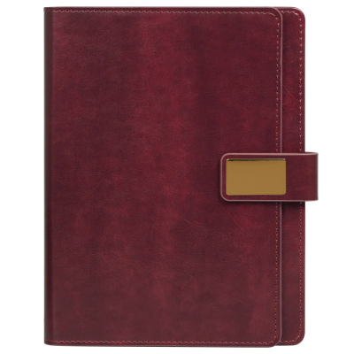 Ежедневник Alfa Brandy Business Edition B5 бордовый, в подарочной коробке